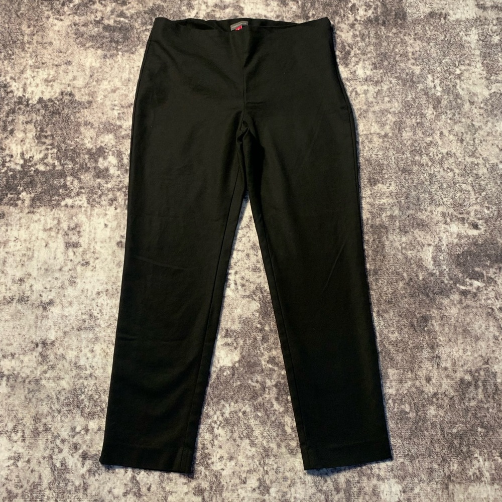 Vince‎ Camuto Black Straight Leg Ankle Pants Size 10